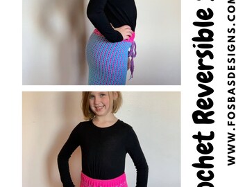 Jupes au crochet pour adultes, taille incluse Jupes au crochet, modèles de taille plus