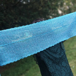 Crochet Summer lace scarf, Rectangular crochet shawl