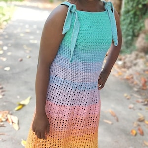 Crochet Halter dress