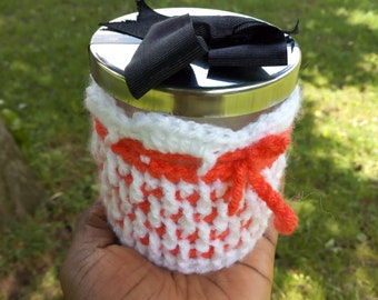 crochet pouch pattern, soap pouch, pulse pattern, candle holder, crochet pouch pattern, crochet jar holder