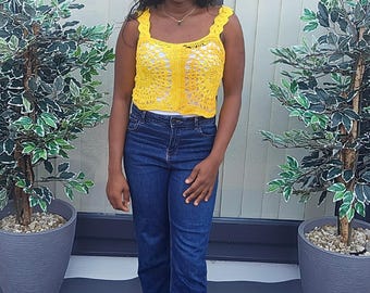 Modèle de t-shirt au crochet Mandala Azure, Modèle de haut au crochet Mandala, T-shirt d'été au crochet, Haut léger au crochet, Modèle de vêtement au crochet