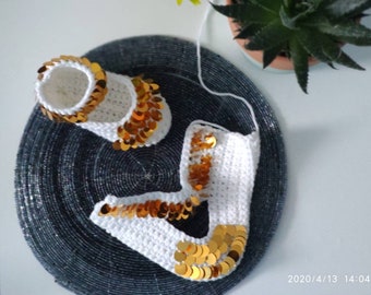 Crochet Baby Booties Pattern, Baby Shoes Tutorial, Crochet Slippers