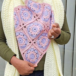 Croceht Ruana Wrap Pattern | Crochet Poncho Scarf Pattern