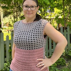 Einfaches Sommer-Häkel-T-Muster, Ärmelloses Top-Muster