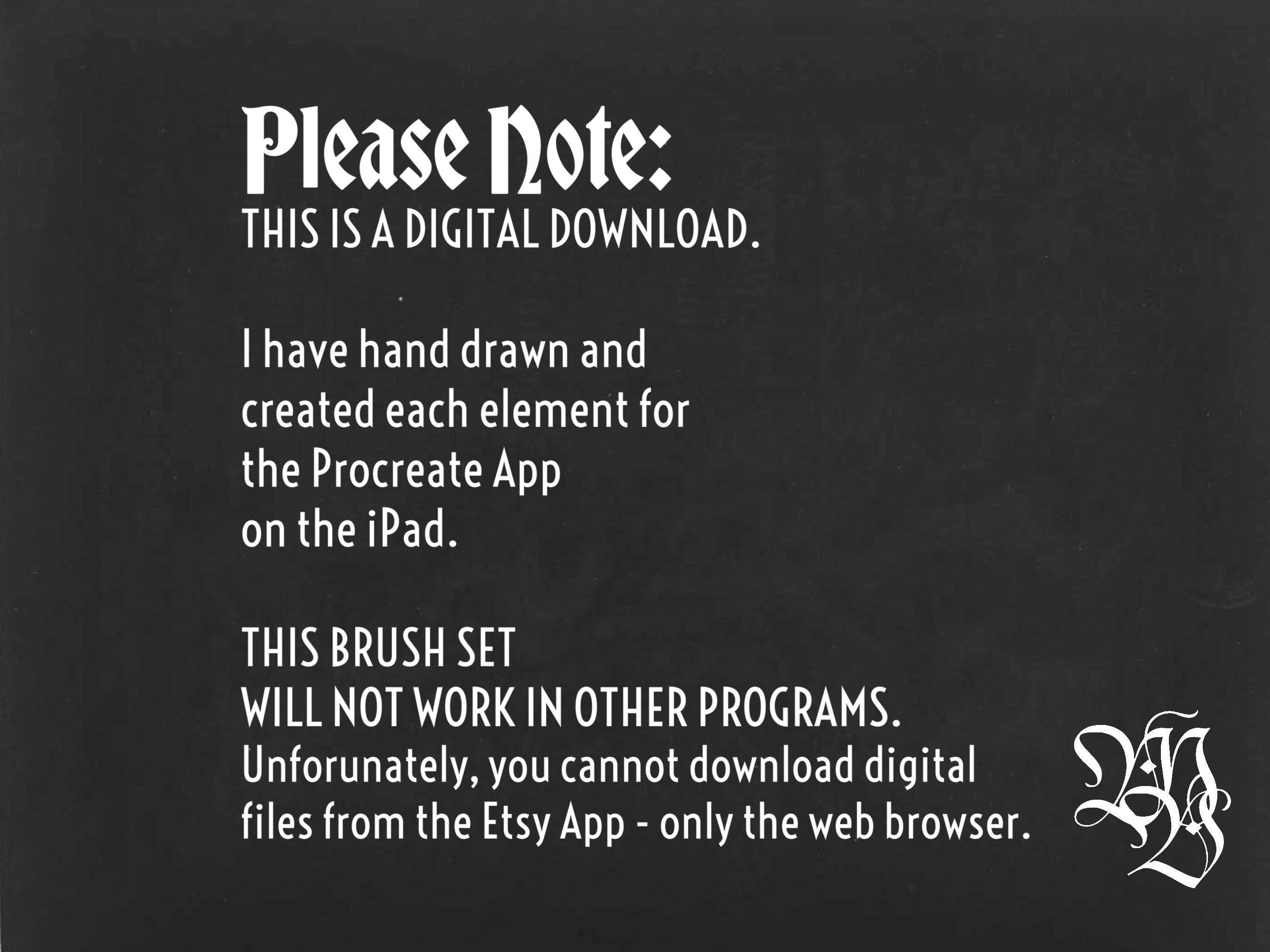 American Traditional Tattoo Flash Procreate Stamps: Old School Designs ...