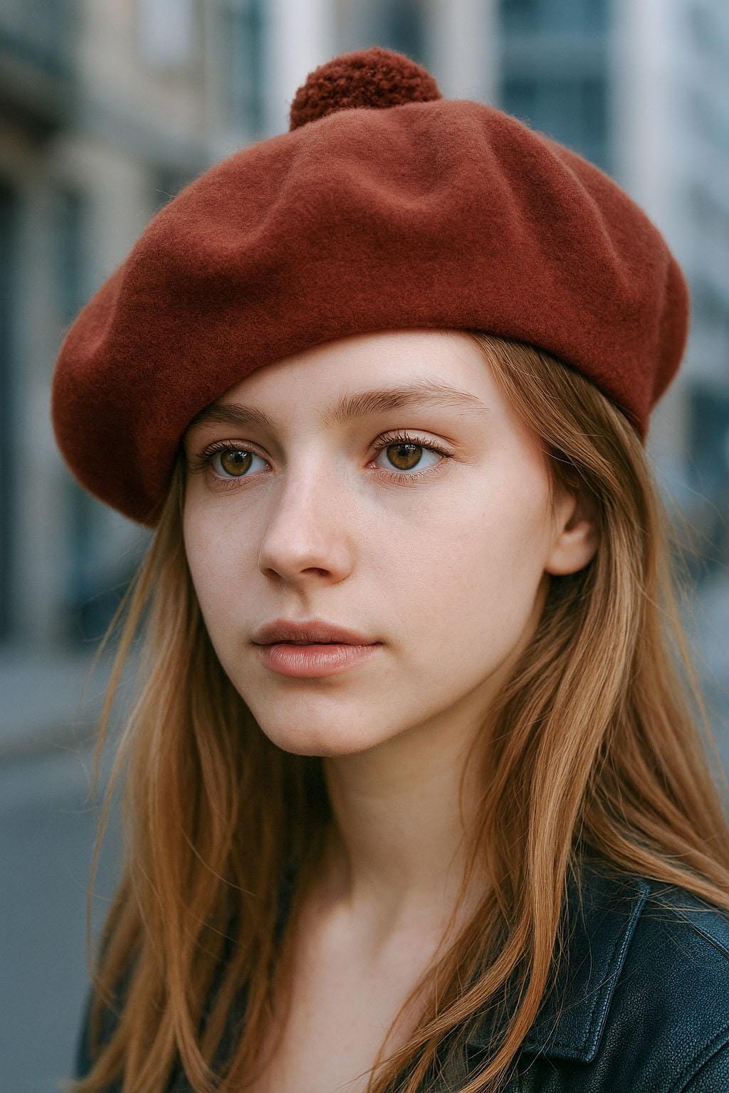 Pom Pom Beret