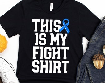 This Is My Fight Shirt / Als Awareness Shirt / Blue Ribbon / Als Ribbon / Amyotrophic Lateral / Als Walk Shirt / Lou Gehrig's Disease