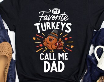 Grandpa Turkey Shirt | Etsy Singapore