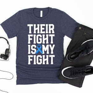 Their Fight Is My Fight Shirt / Their Fight / Is My Fight / Als Awareness Shirt / Blue Ribbon / Als Ribbon / Amyotrophic Lateral