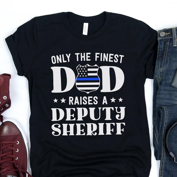 Thin Blue Line Proud Dad Police Family T-Shirt Thin Blue Line Proud Dad Police Family T-Shirt