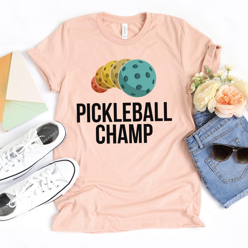 Camiseta de campeón de Pickleball / Camiseta de Pickleball / Campeón de Pickleball / Ropa de Pickleball / Jugador de Pickleball / Regalos de Pickleball / Amor imagen 3