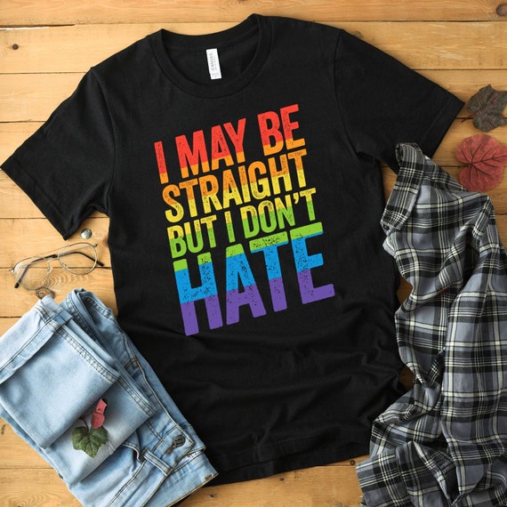 Hate Shirt Pride Shirt Lgbtq - Etsy 