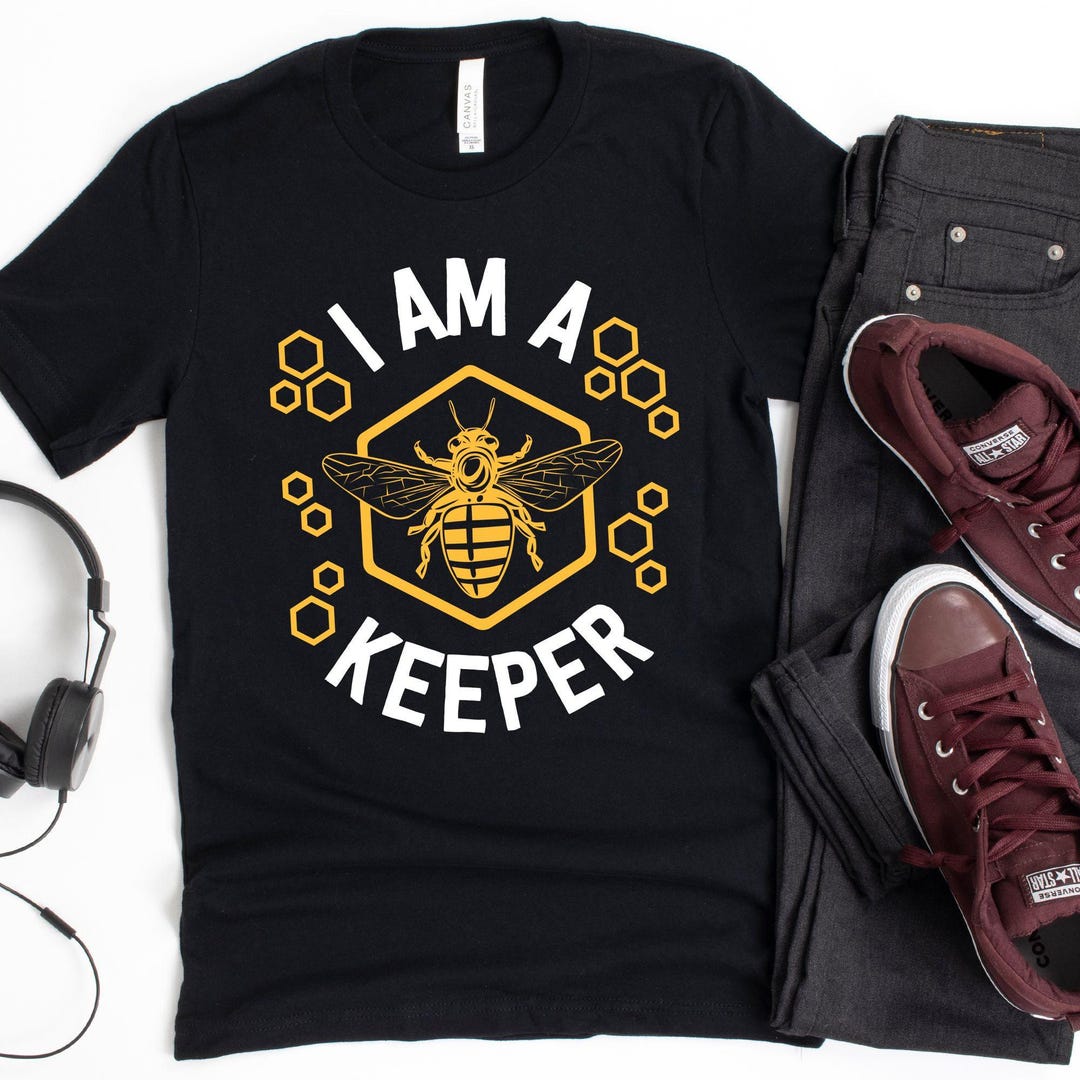 I Am A Keeper T-shirt / Beekeeper Shirt / I'm A Keeper / Honey Bee