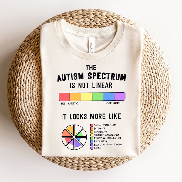 Autism Is A Spectrum Shirt / Autism Awareness / Infinity Symbol / Neurodiversity Shirt / Autism Acceptance / Autism Mom / Autism Month