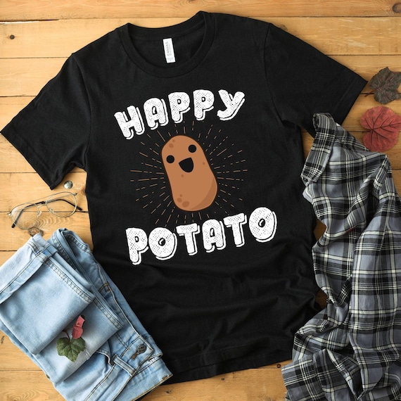 I'm A Potato T Shirt Funny Spud Vegetable Vegetarian Gift Boyfriend Brother Top - Foto 7