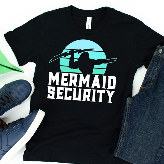 Mermaid Security Swimmer Birthday Gift Swimming Shirt Mermaid Security Swimmer Birthday Gift Swimming Shirt