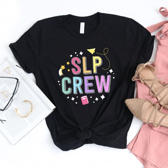 SLP Crew T-shirt / Speech Teacher Shirt / SLP Team / SLP Crew - Etsy