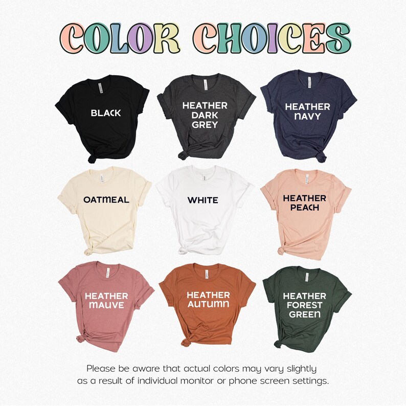 Color choices