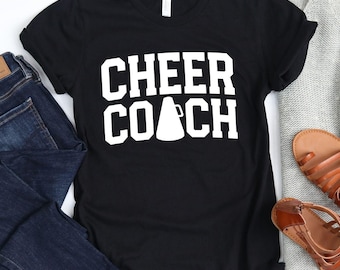 T-shirt Cheer Coach / Chemise Cheer Coach / Cheer Coach Life / Cadeaux Cheerleading / Citation Cheer / Cheer Team / Équipe de Cheerleading / Cheer