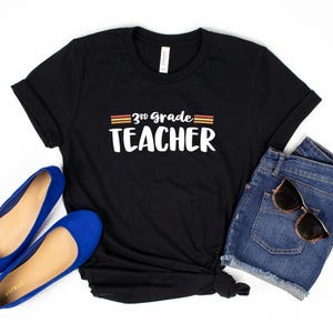 3rd Grade Teacher Shirt / Tank Top / Hoodie / 3rd Grade Team / Retro Teacher Shirt / Boho Teacher / 3rd Grade Squad / Matching Teacher Tee