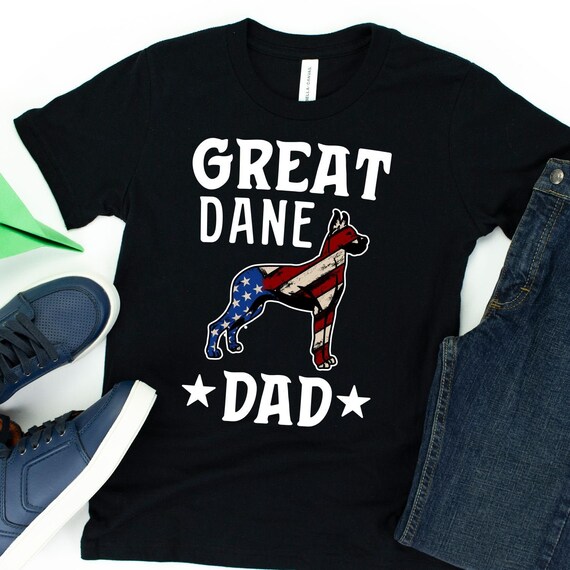 Great dane dad shirt Clearance