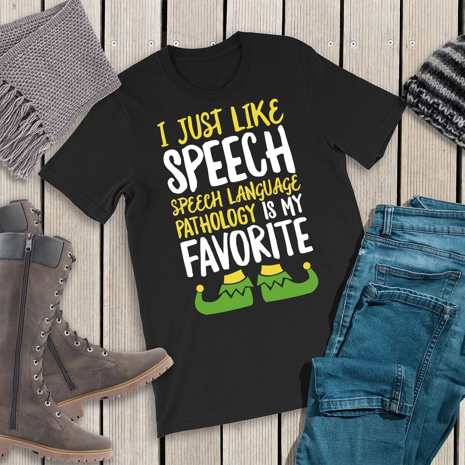 Speech Elf Tumbler - I Just Like Speech, Speech Is My Favorite