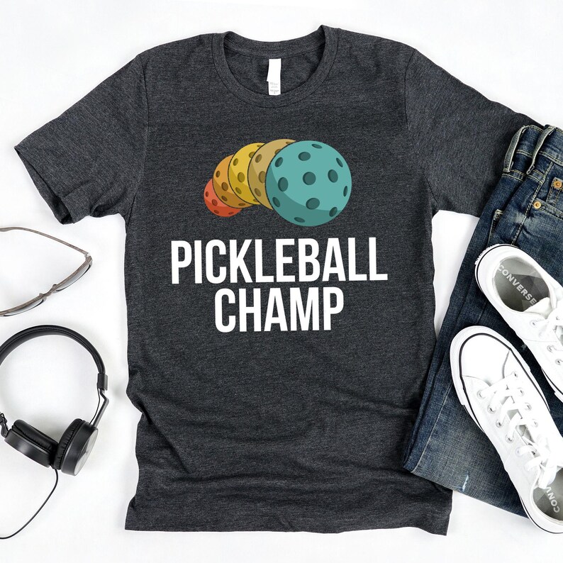 Camiseta de campeón de Pickleball / Camiseta de Pickleball / Campeón de Pickleball / Ropa de Pickleball / Jugador de Pickleball / Regalos de Pickleball / Amor imagen 2