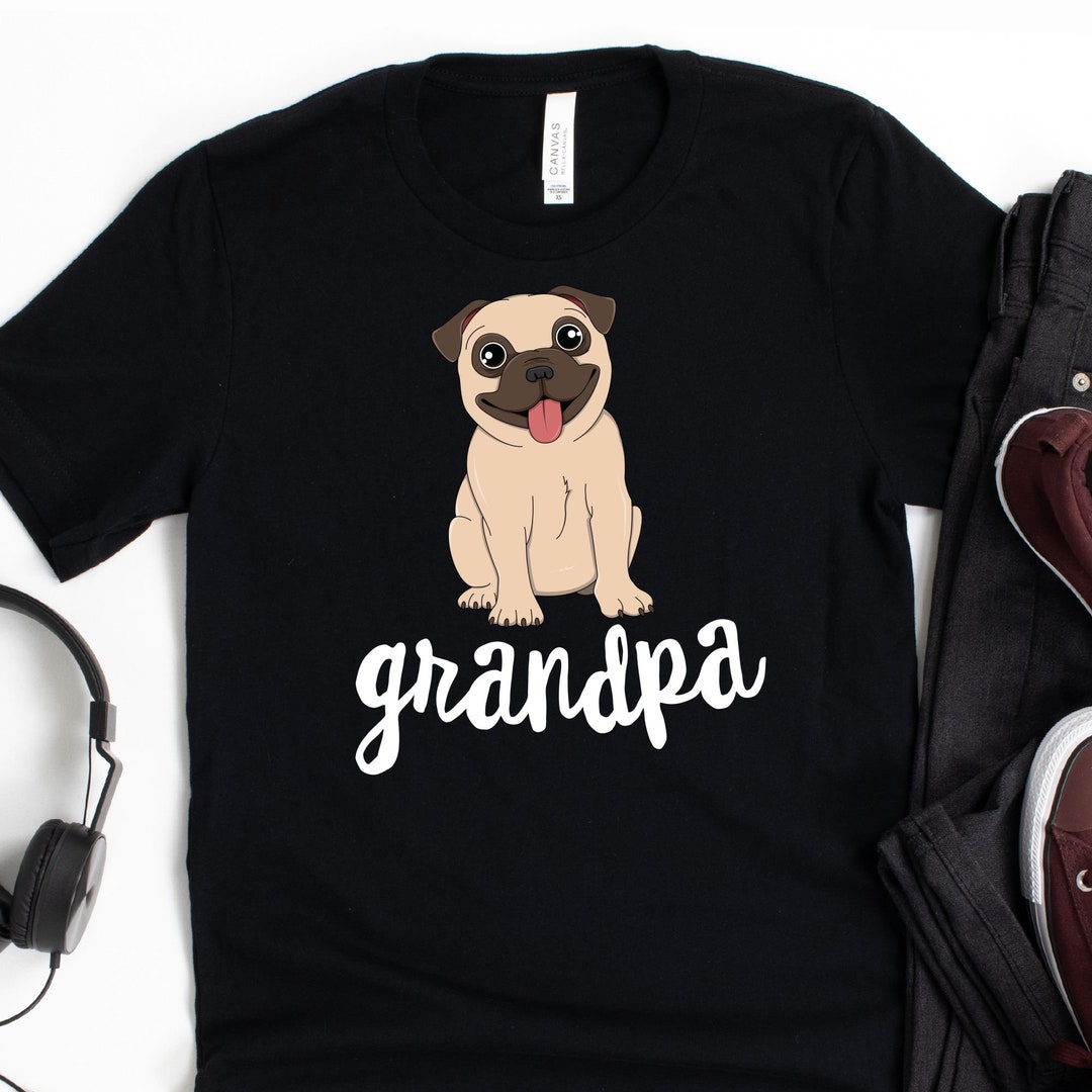 pug grandpa shirt