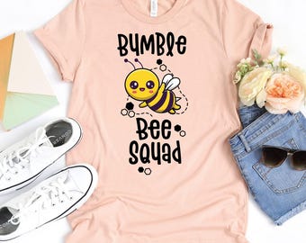 Bumble Bee Squad T-shirt / Honey Bee Shirt / Matching Family
