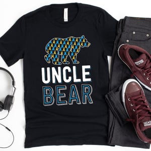 Uncle Bear T-Shirt / Uncle Bear / Down Syndrome Shirt / Chromosome Shirt / Down Syndrome Ribbon / T21 Awareness / 21 Chromosomes / No One