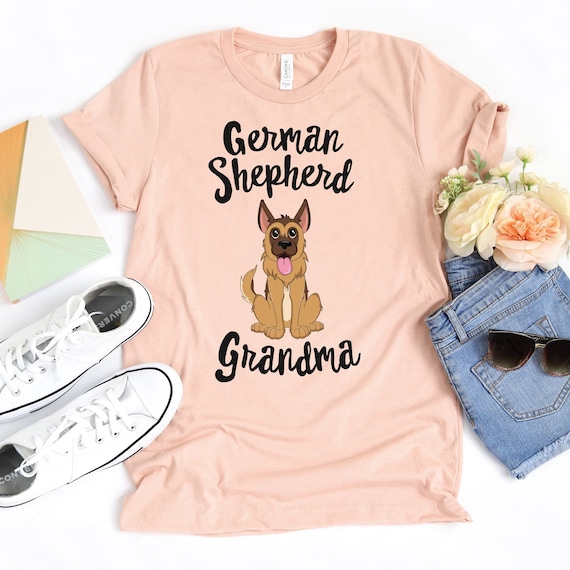 World's Best German Shepherd Grandma Dog Granddog T-Shirt World's Best German Shepherd Grandma Dog Granddog T-Shirt