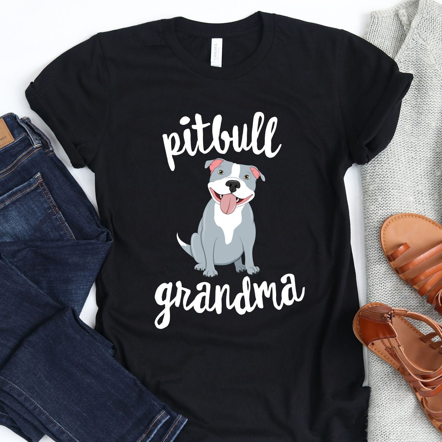 Funny Pitbull Stop Telling Me It's Just A Dog My Dog Has More Personality  Integrity T-shirt - NVDTeeshirt