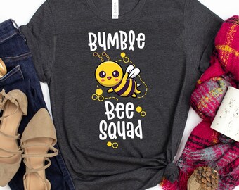 Bumble Bee Squad T-shirt / Honey Bee Shirt / Matching Family