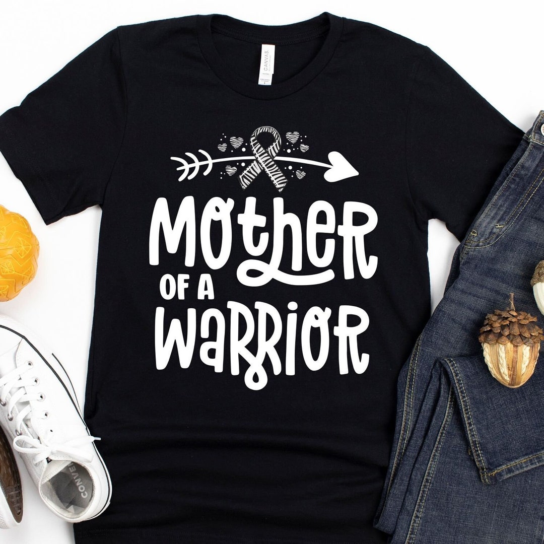 Mother of A Rare Disease Warrior T-shirt / Rare Disease Ribbon - Etsy
