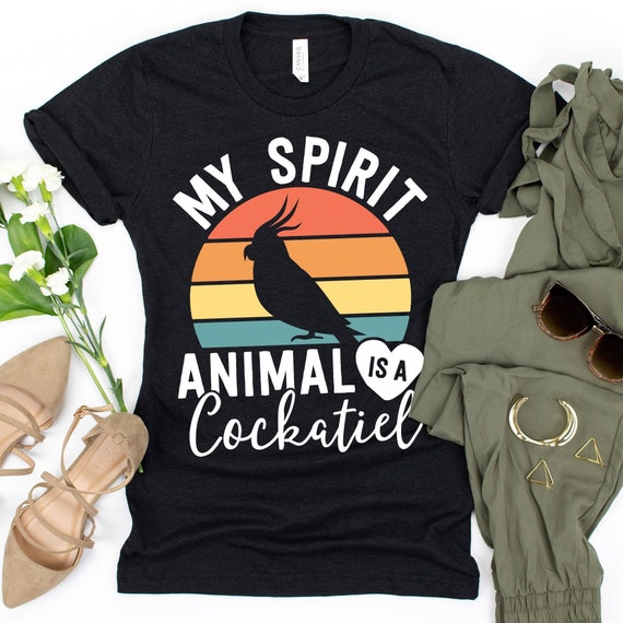 Vintage Retro Sunset Cockatiel T-Shirt Vintage Retro Sunset Cockatiel T-Shirt