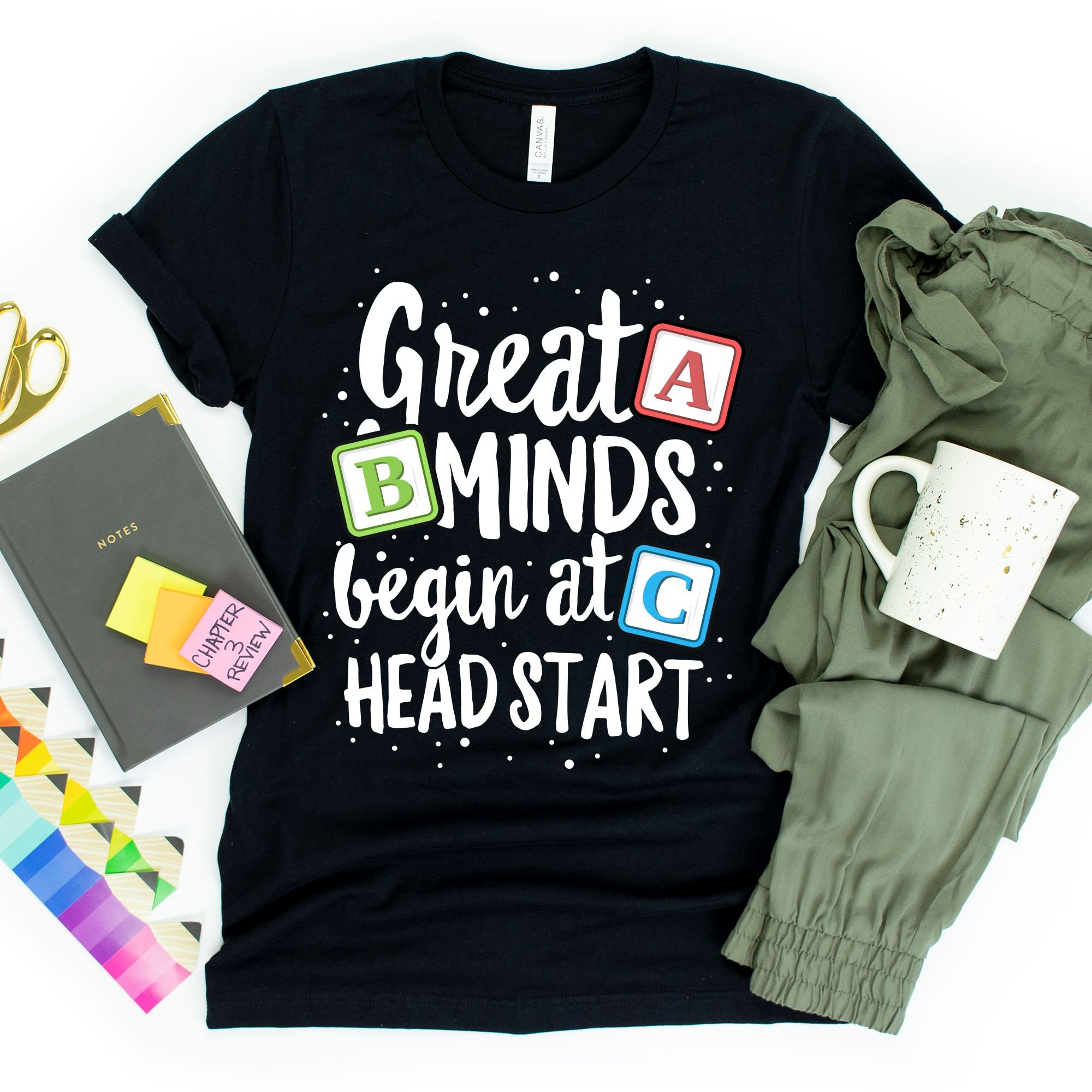 Great Minds Begin at Head Start T-shirt / Preschool Shirt / picture
