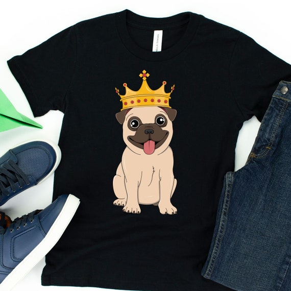 The King Of The North Pug T-Shirt The King Of The North Pug T-Shirt