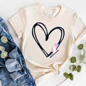 Subtle Trans Pride Shirt / Transgender Pride / Trans Rights Shirt / Equality Shirt / Trans Ally Shirt / Pride Month / Trans Pride