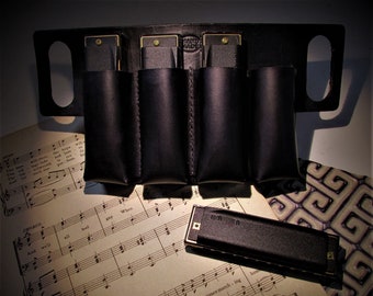 Leather Harmonica Holster