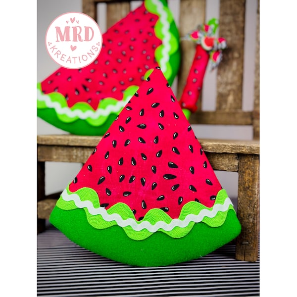 Watermelon Slices wreath attachment, Summer Decor, Wreath Embellishments, Home Decor, Watermelon Decor
