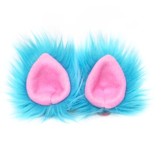 Furry Costume Cat Ears Pointy Fox Party Accessories Wolf Ear Clips