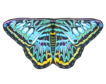 Child and Adult Girls Butterfly Wings Kids Butterfly Cape Girls Dance Costume