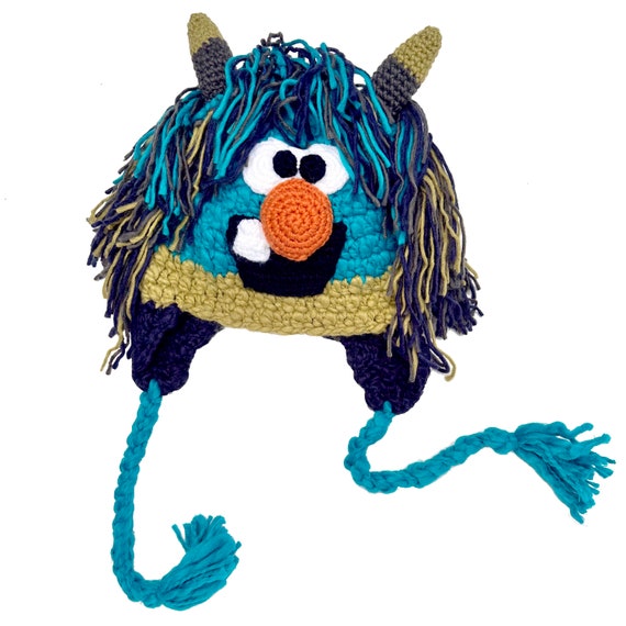 Handmade Monster Hats - Unique Crocheted Details, Soft 