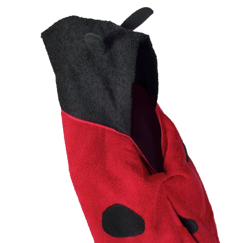 Childrens Ladybug Hooded Towels Bath Towel Lady Bug for Kids /& Adults