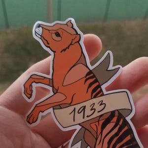 Thylacine Sticker