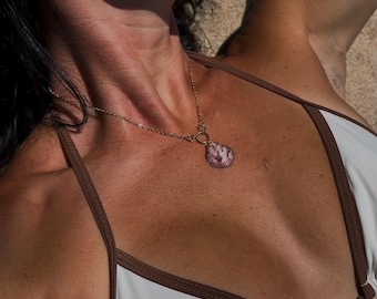 Handmade Seashell Necklace: Panama Shells, Tarnish Resistant