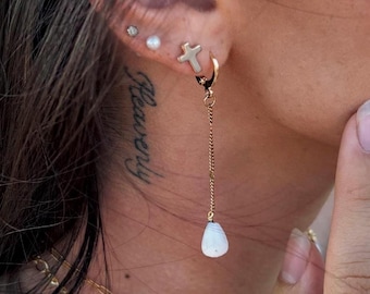 Handmade Hawaiian Cone Seashell Earrings: Island Jewelry