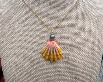 Sunrise Shell Necklace: Handmade Hawaiian Necklace