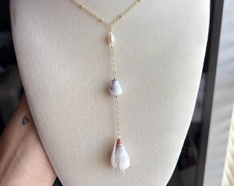 Handmade Hawaiian Cone Seashell Necklace: Island Jewelry