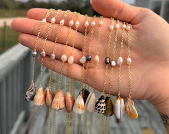 Handmade Seashell Necklace: Assorted Hawaiian Necklaces